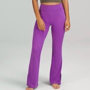 lululemon athletica Purple Boot-Cut Flare Pants